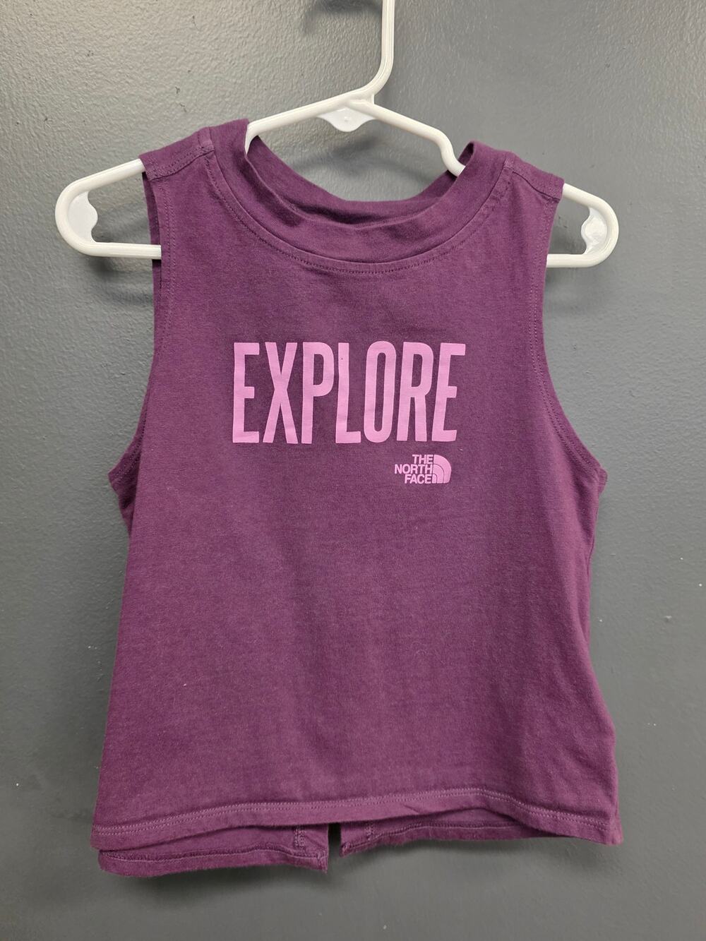 PURPLE GIRLS NORTH FACE TANK 1025